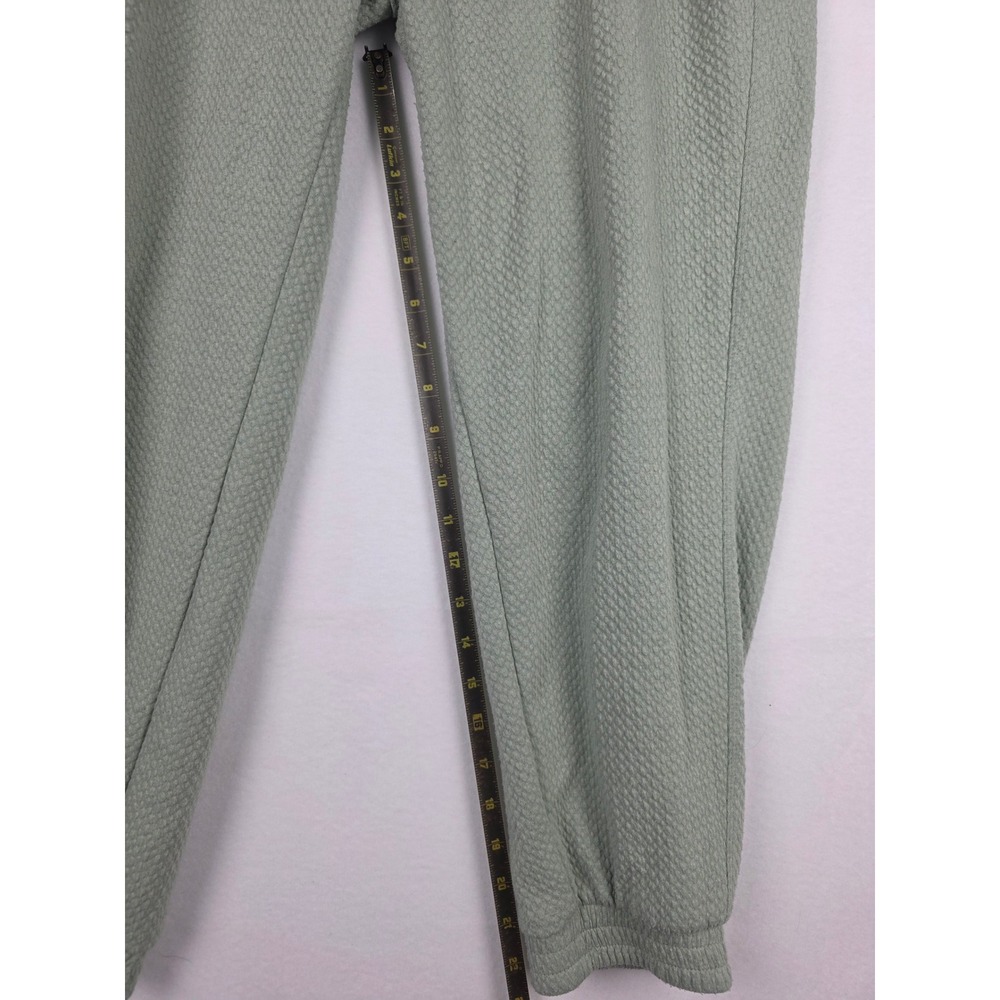 Marika Womens Sage Green Textured Jogger Pants XL Drawstring Pockets Activewear - Picture 5 of 10